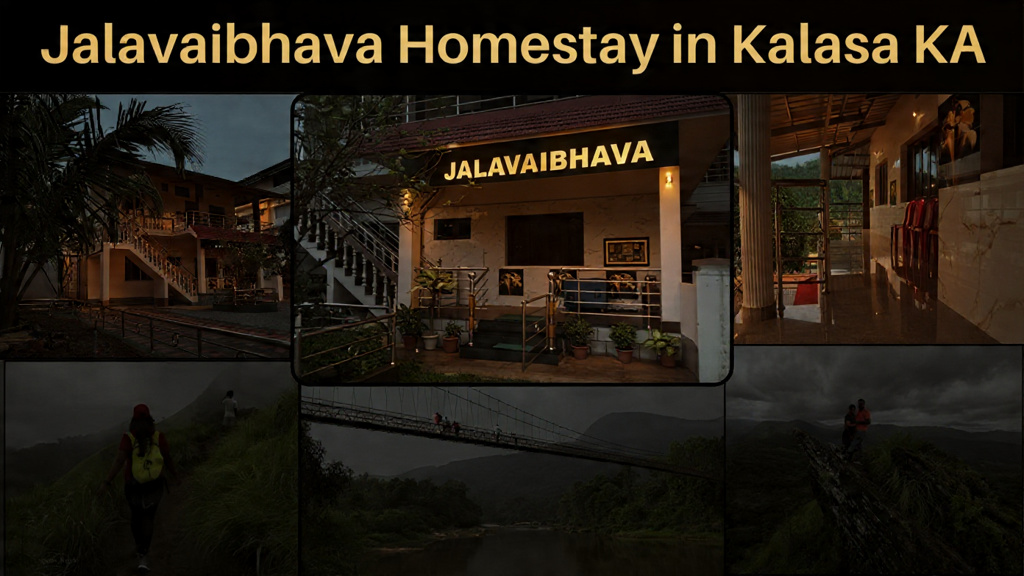 Jalavaibhava Homestay in Kalasa, Karnataka