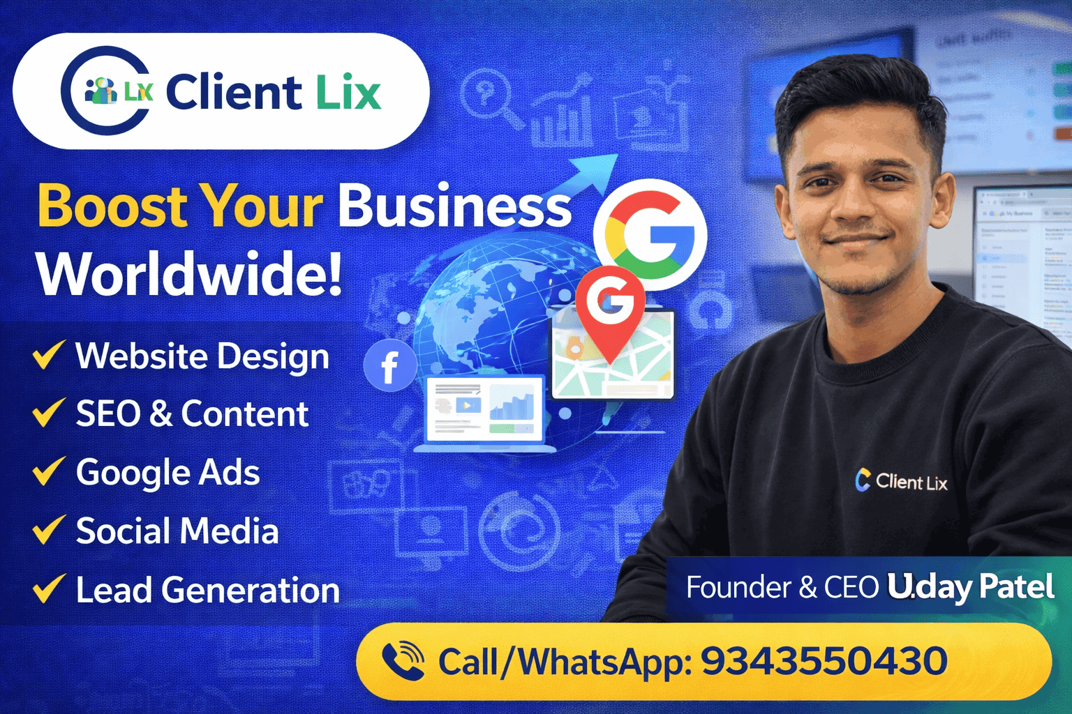 Client Lix – A Global Digital Marketing & Web Design Agency